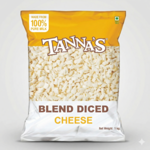 TANNA BLEND DICED CHEESE