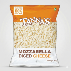 TANNA MOZZARELLA DICED CHEESE