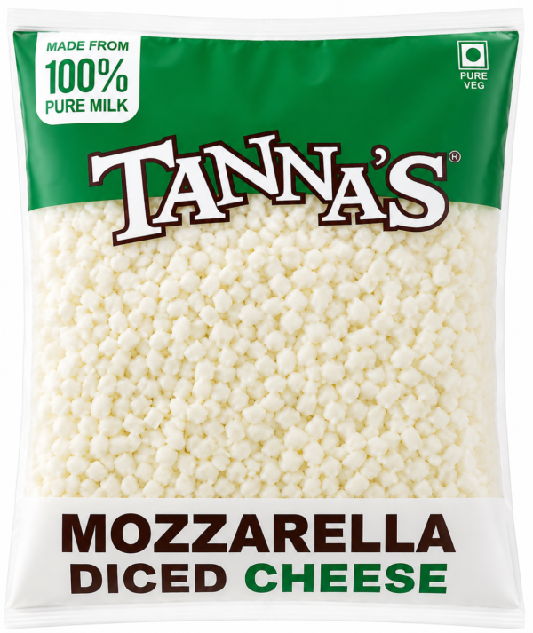 tanna mozzerella diced